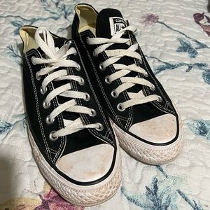 Black Canvas Converse